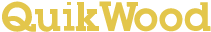 木工補修用2層式ウッドパテQuikWoodクイックウッド logo/販売：八千代トレーディング株式会社